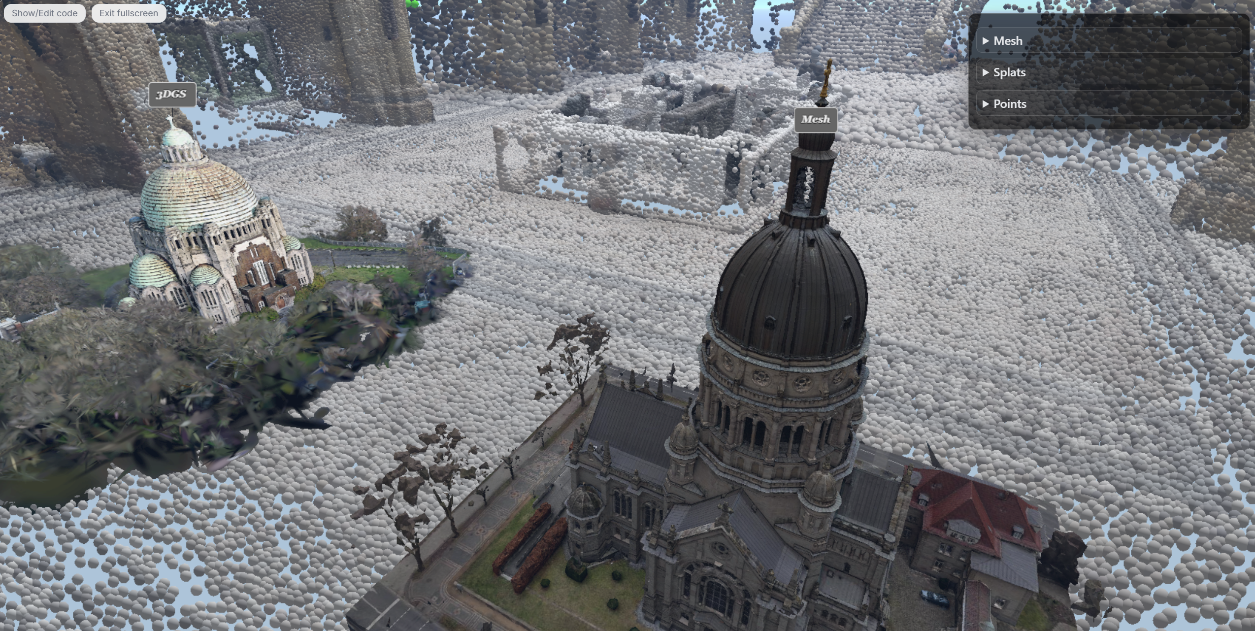 3D Tiles capability screenshot